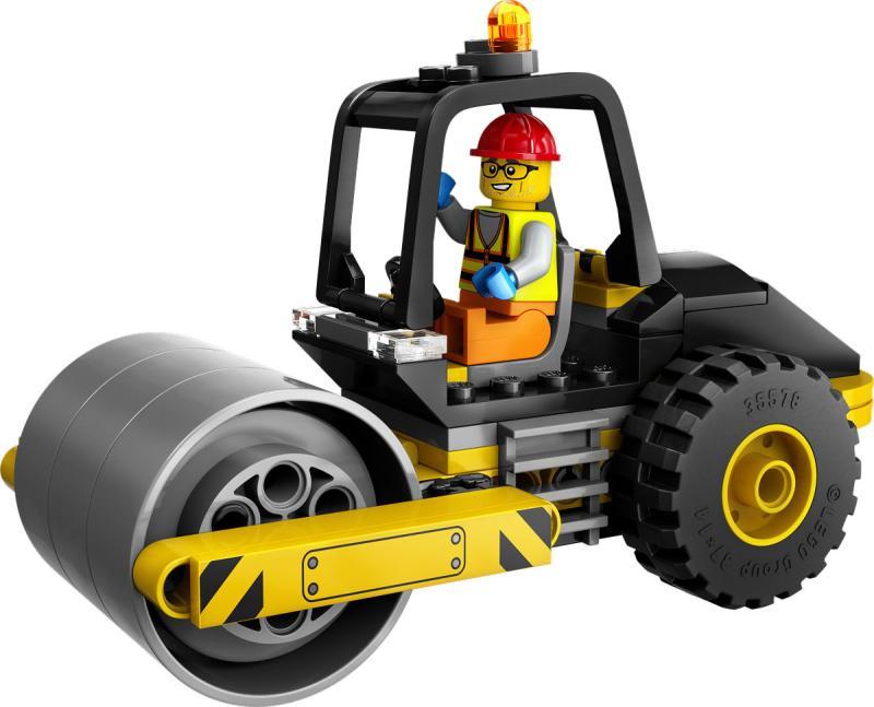 Lego City voertuigen Stoomwals-60401