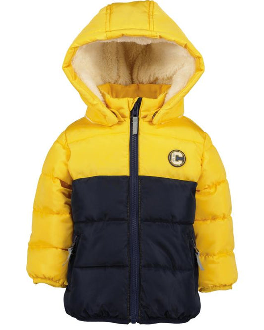 Blue Seven-Jongens winterjas-Honey geel