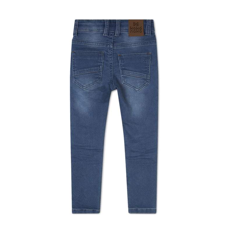 Koko Noko-Jongens Broek jeans knit-Novan - Basic-Blue Jeans