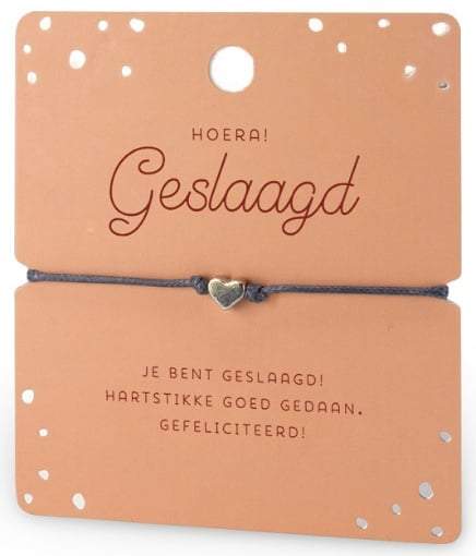 Miko- Armband- Hoera Geslaagd