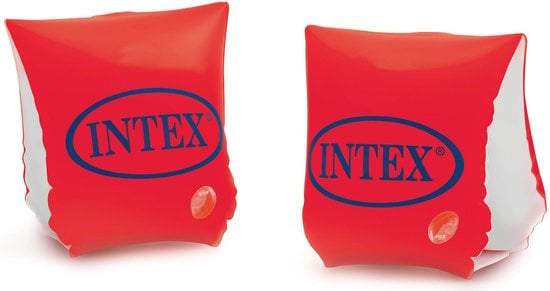 Intex Zwemvleugels Deluxe 23x15cm 3 tot 6 jaar - Zwembandjes-red
