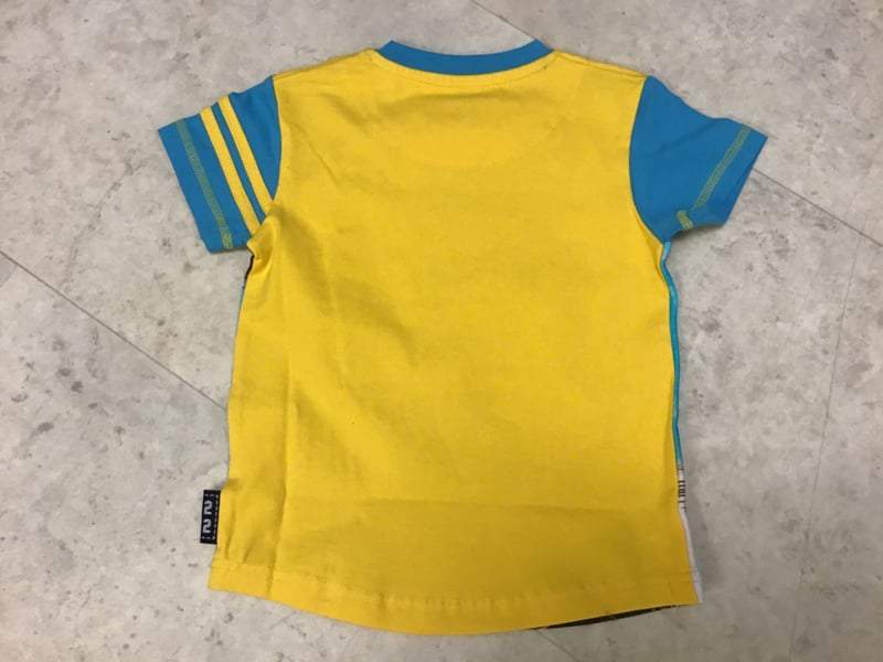 Leggends22-Jongens t-shirt Hector -Summer Geel