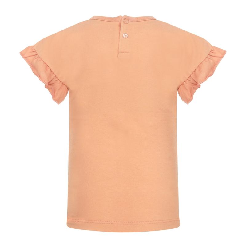 Koko Noko-Meisjes T-shirt ss-Faded oranje