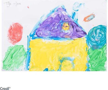 CW-Creall Vingerverf 4x125 gram-Multi Color