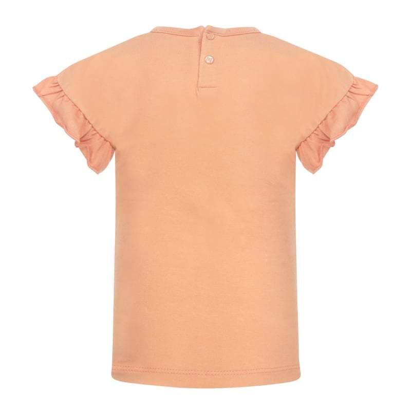 Koko Noko-Meisjes T-shirt ss-Faded oranje