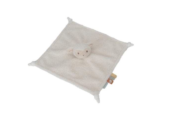 Little Dutch - Knuffeldoekje Schaap Little Farm -Wit