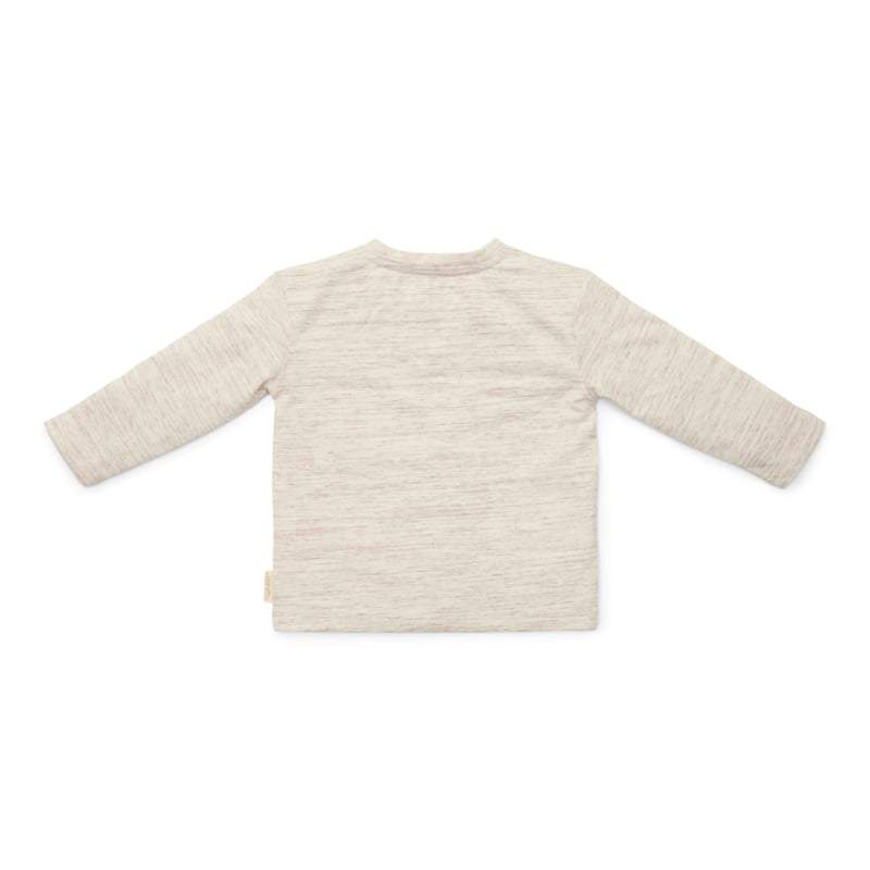 Little Dutch-Jongens T-shirt lange mouw -Off white
