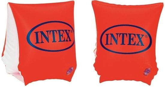 Intex Zwemvleugels Deluxe 23x15cm 3 tot 6 jaar - Zwembandjes-red
