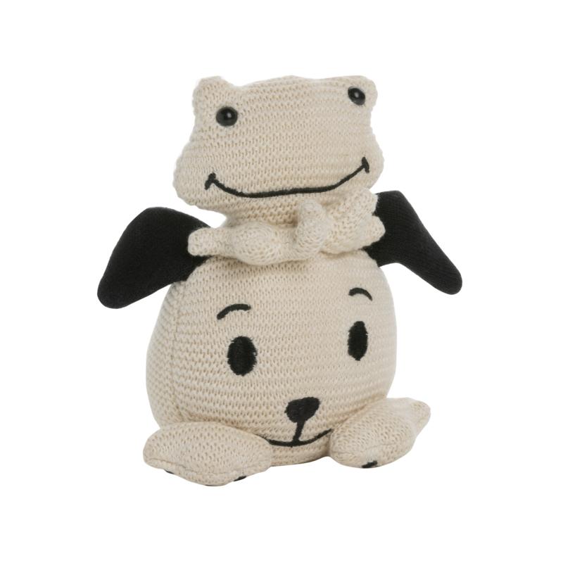 Frogs and Dogs-Fred & Daisy Knuffel 15 CM-Gebroken Wit