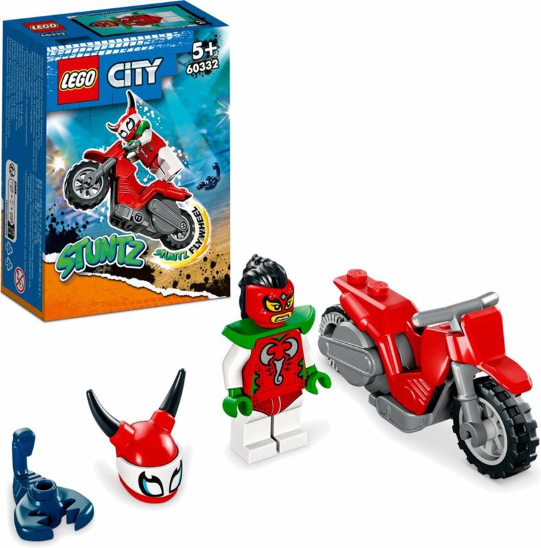 LEGO City Stuntz Roekeloze Scorpion stuntmotor-60332