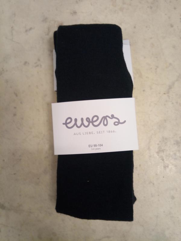 Eweres-Meisjes Maillot effen- Marine blauw