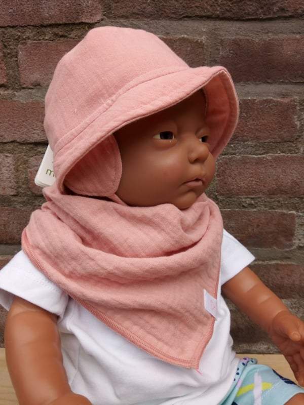 Maximo-Ewers-Meisjes zonnehoedje-roze