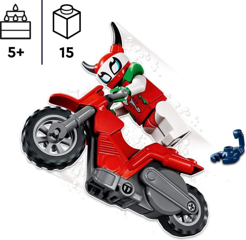 LEGO City Stuntz Roekeloze Scorpion stuntmotor-60332