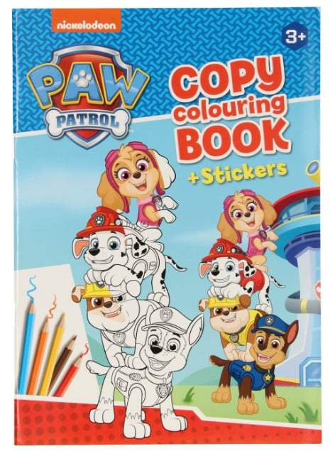 Paw Patrol Kleurboek met stickers- 32 pagina's