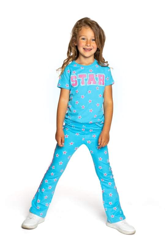 O'Chill-Meisjes Flair broek Desiree-Blauw