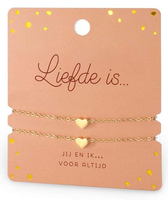 Miko-Duo armband- Liefde is