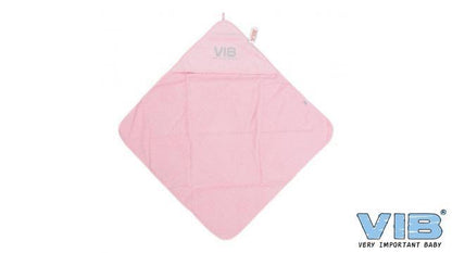 VIB-Meisjes Badcape VIB -Roze-Zilver