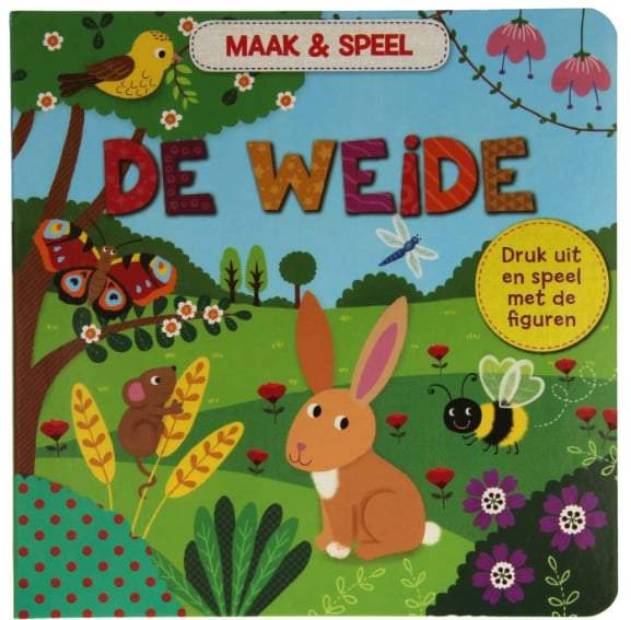 Maak & speel-De Weide-Multi Colour