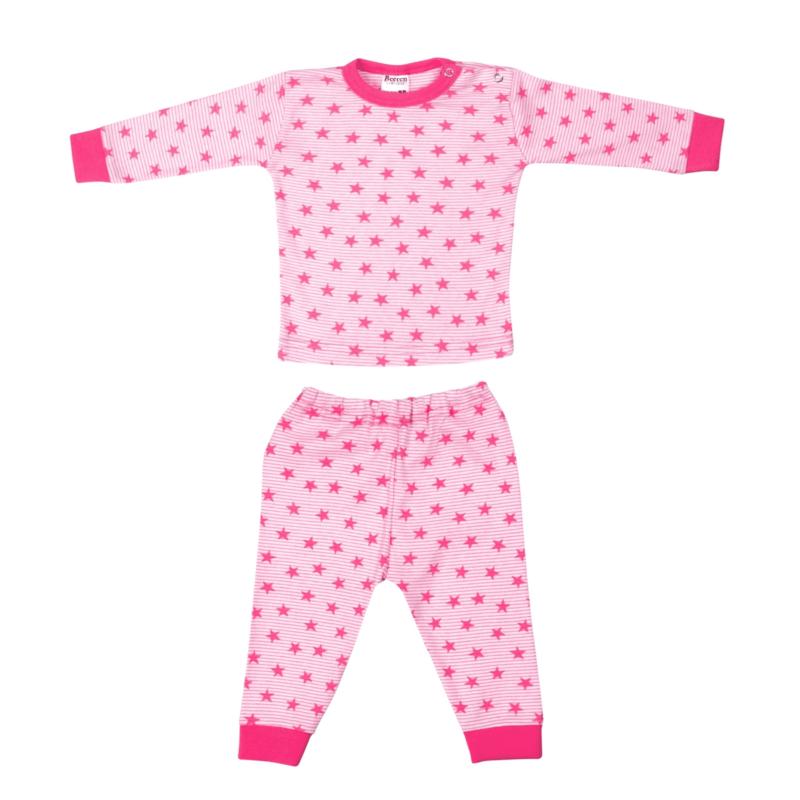 Beeren-Baby Girls Pyjama stars-Rose