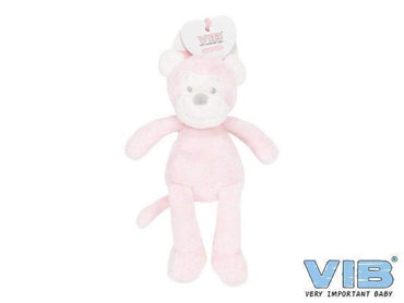 VIB-meisjes Pluche Aap Groot 35cm-Roze