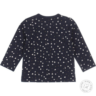 Dirkje-Baby Jongens t-shirt Bio Cotton -Navy