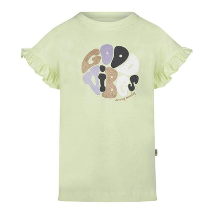 No Way Monday-Meisjs T-shirts ss- Lime groen