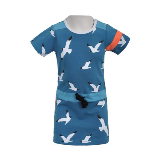 Lovestation22-Meisjes Baby Jurk Nikita-Sea Blauw