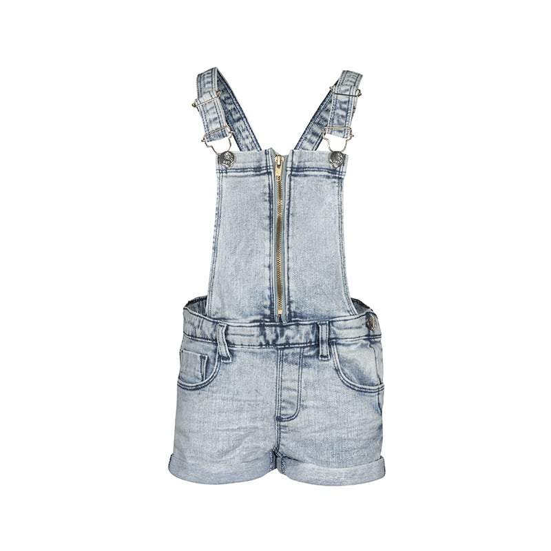 Dutch Dream Denim-Meisjes Dungarees-PIKA-hyper strech-Blauw