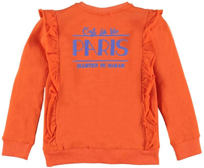 O'Chill-Meisjes Sweater Marjorie-Oranje