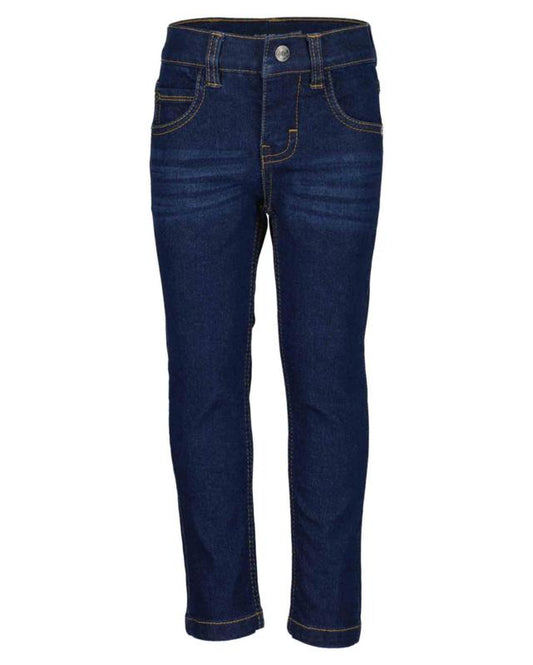 Blue Seven-Jongens broek jeans-Donker blauw