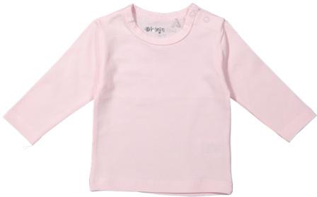 Dirkje-Girls Basic Shirt l.m.- Light Pink