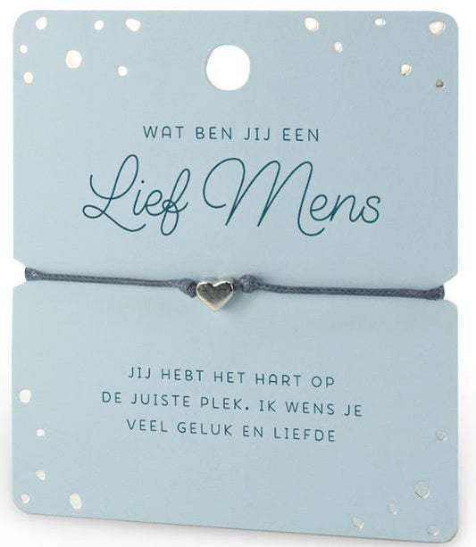 Miko- Armband- Wat ben jij een Lief Mens