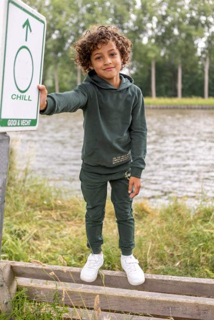 B'Chill-Jongens Joggingbroek Buck- Groen