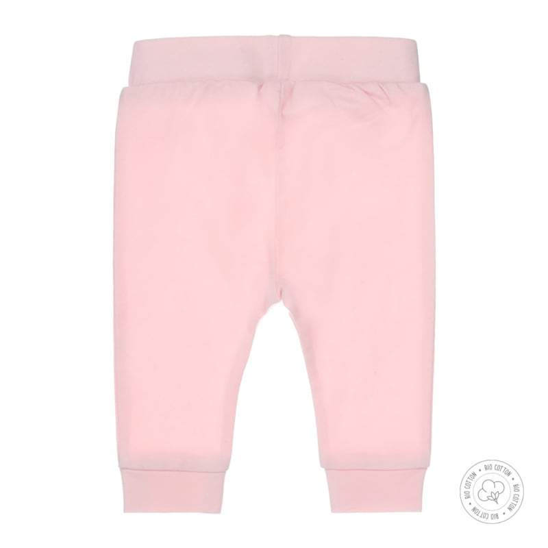 Dirkje-Baby meisjes broek Bio Cotton-Licht roze