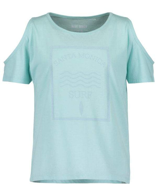 Blue Seven-Meisjes T- shirt-Turquoise