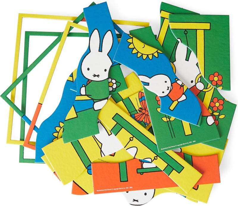 Ravensburger Nijntje in de speeltuin 4 in a box: 2,3,4,5 stukjes- Meerdere kleuren