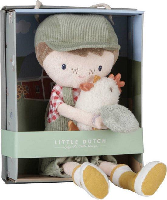 Little Dutch - Knuffelpop Boer Jim - 35 cm-Green