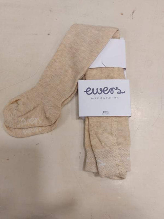 Ewers-Meisjes maillot effen.-Gevlekt beige