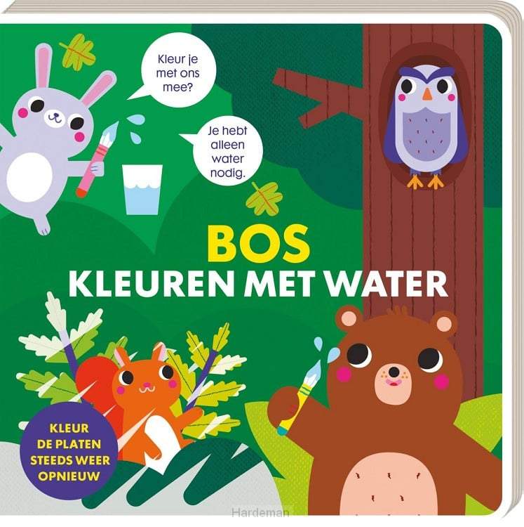 Image Books-Kleuren met water-Bos-Groen