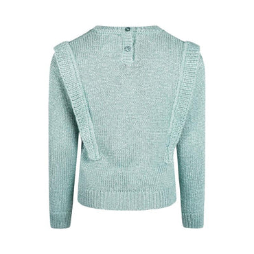 Koko Noko-Meisjes Sweater ls-Dusty blue