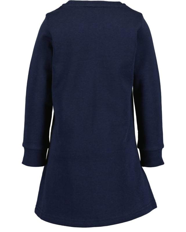 Blue Seven-Kids Meisjes jurk-Nacht blauw