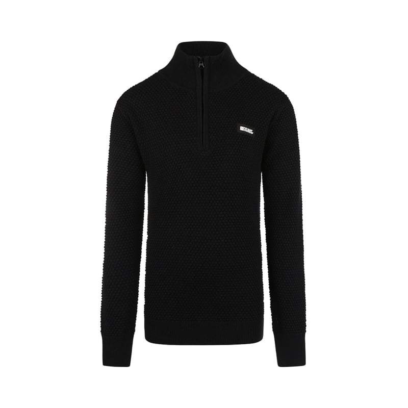 No Way Monday-Jongens Pullover-Black