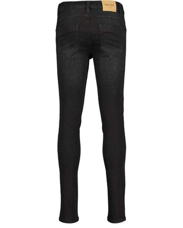 Blue Seven-Meisjes broek jeans-Zwart