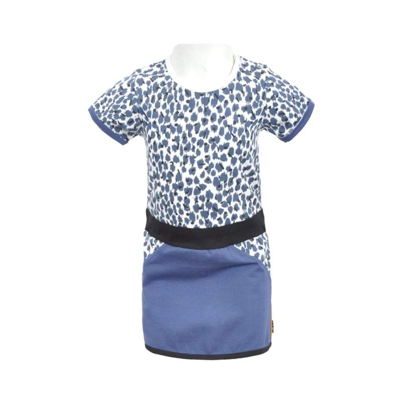 Lovestation22-Meisjes Baby Jurk Desteny-Blauw