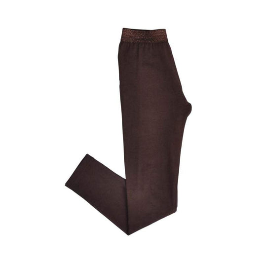 Lovestation22-Meisjes  Legging LS22 -Chestnut Bruin