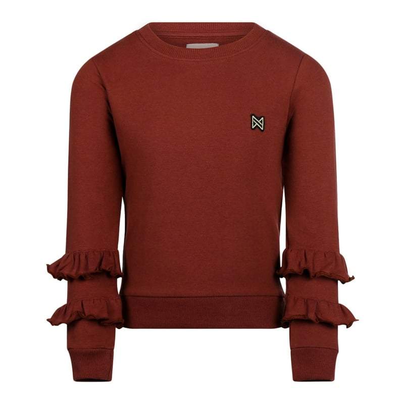 Koko Noko-Meisjes Sweater ls-Brique red