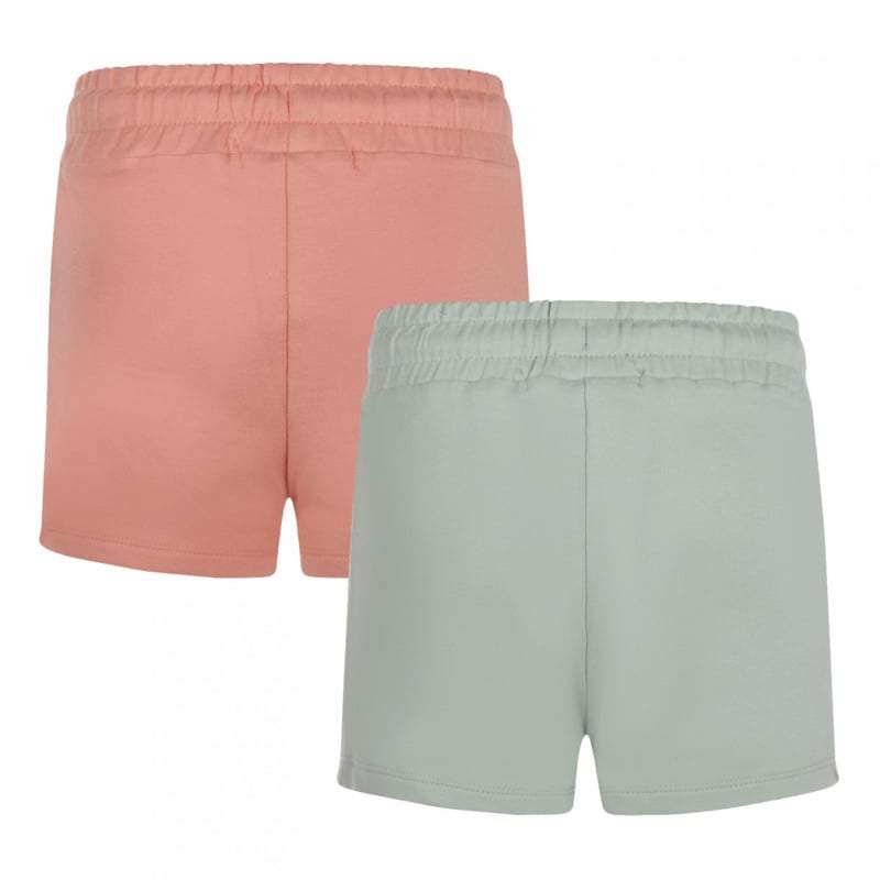 Koko Noko-Meisjes korte broek-2 pack-Faded groen