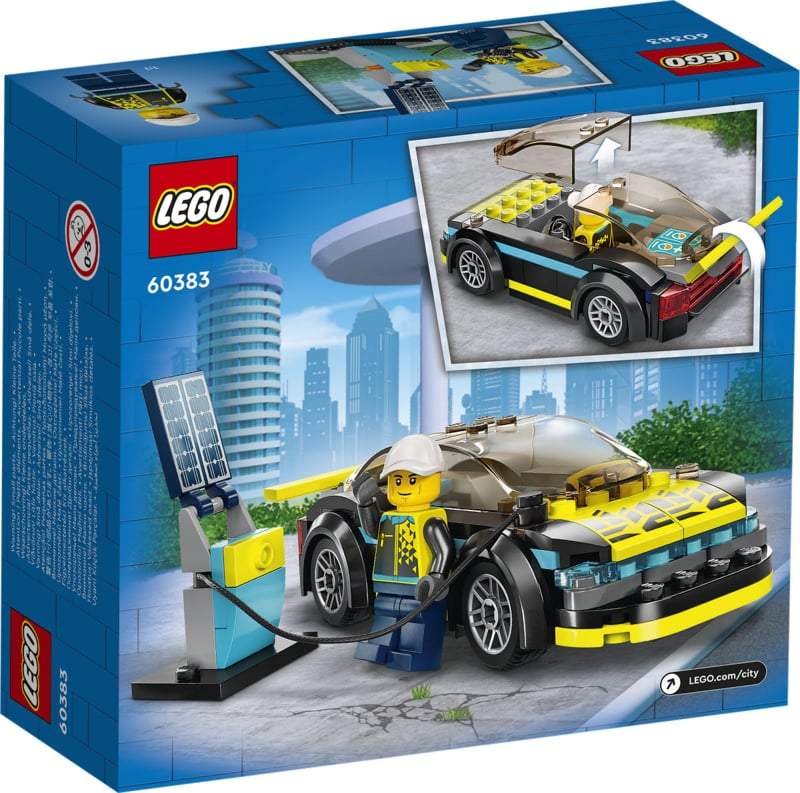 LEGO City Elektrische sportwagen-60383-Multi Color