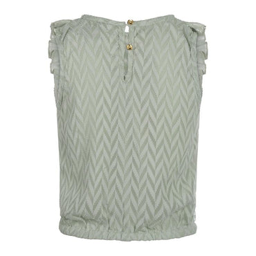 Koko Noko-Meisjes blouse ss-Faded groen