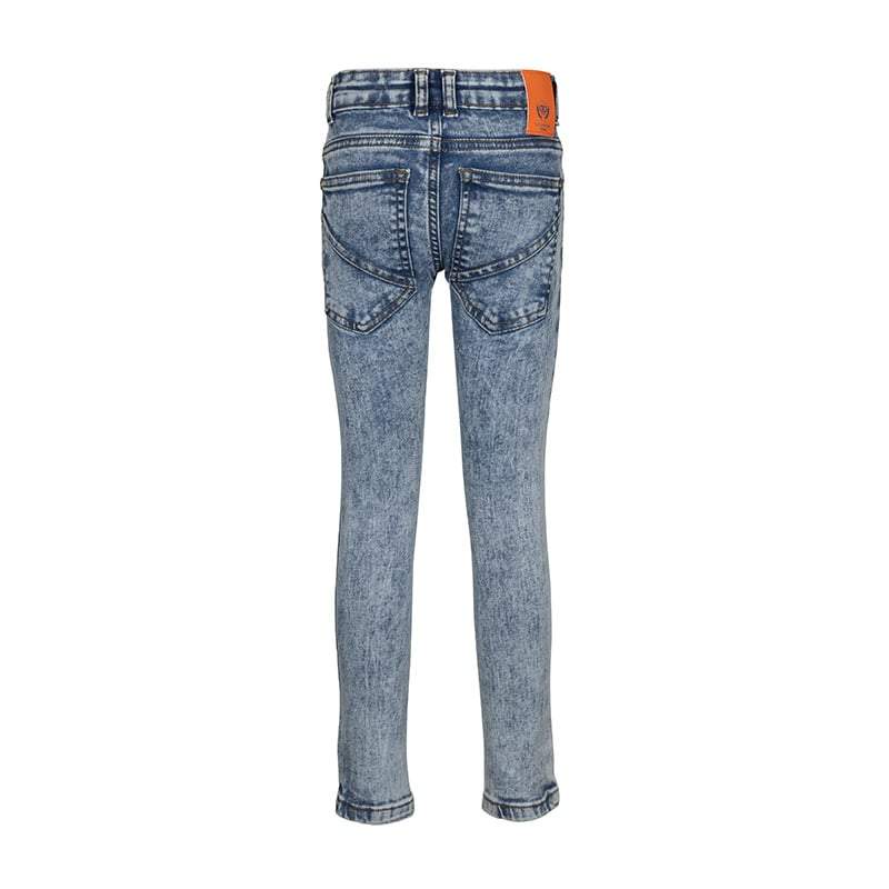 Dutch Dream Denim-Meisjes broek jeans- Chora-Midden blauw